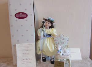 The Ashton drake galleries Little Boo Peep Ltd edition of 5000 porcelain doll 2004 RARE!