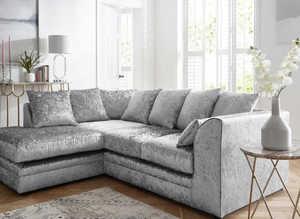 **Exclusive Brand New Corner Lounge Set - 3 & 2 Seater with Footstool