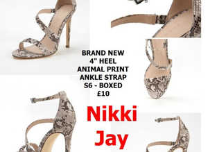Brand new high heel evening shoes s6