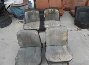 Front and rear seats Alfa Romeo Giulia