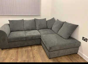 Urban Chic Corner Sofa - 3 & 2 Seater with Coordinated Footstool