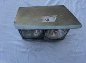 Complete Rh headlights with housing for Maserati Indy