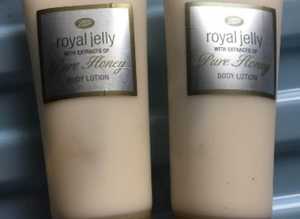 (037) Boots Royal Jelly body lotion x2