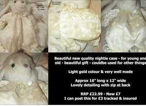 Brand New quality pyjama case/cuddly toy