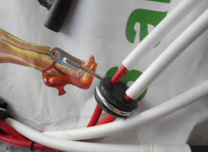 Spark plug cables for Lamborghini Espada
