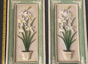 M&S Hand painted wall plaque