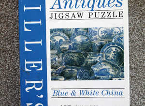 Miller's Antiques Jigsaw Puzzle Blue And White China 1000 Pieces.Can be posted