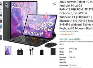 Tablet 10 inch boxed