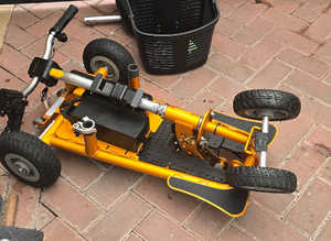 REDUCED: AFS9+SupaLite 4 . Folds. 18Stone. 14.3kg 8 mls Range Mobility Scooters