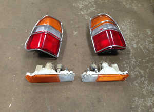 MITSUBISHI L200 WARRIOR  REAR AND FRONT LIGHTS 95-2006 COMPLETE DELIVERY AVAILABLE