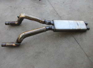 Ferrari 575M Central main exhaust silencer