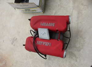 Inlet manifold with cover for Ferrari 360