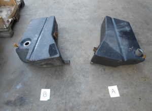 Ferrari 365 Gt4 2+2 fuel tank left and right