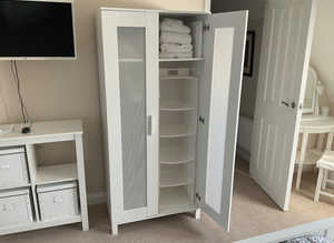 White wardrobe