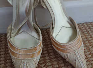 Sequin detail ladies shoe