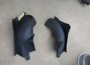 Rear fender covers for Maserati Mistral