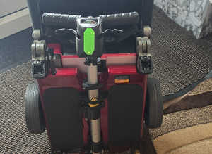 REDUCED with New Lion Battery. Luggie. 17.8 Stones. 11 Miles Range. Airline Friendly Folds Mobility Scooter