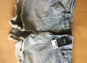 (482) Next denim shorts, size 12, new!