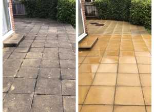 PRESSURE WASHING - Driveway cleaning - Patio cleaning