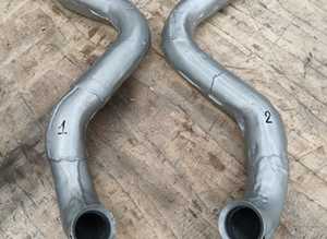 Exhaust connecting pipes Maserati Merak SS