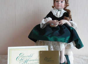 Georgetown collection Emerald memories Victorian porcelain doll 1997 RARE!!!