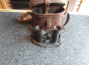 WW1 BINOCULARS Carl Zeiss Jena.