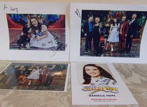 Danielle Hope Dorothy wizard of oz Lloyd webber autograph