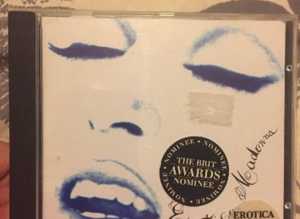 (419) Madonna - Erotica cd