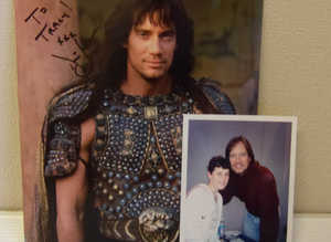 kevin Sorbo Hercules actor autograph obtained personally