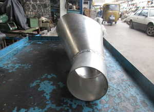 Lower air intake driver side for Maserati Mistral