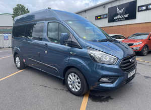 Ford Custom LUX-XL-2 By Wellhouse 2023 2.0 170ps Manual 6 speed In Chrome Blue 4-seater 2 x single bed model with Ford high top