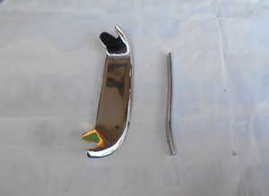 Fuel filler cover moldings for Maserati Mistral