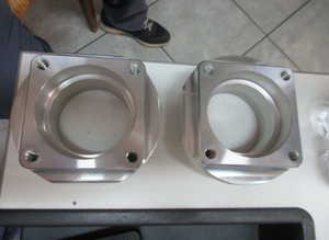 Rear spring cap retainer for Ferrari F40