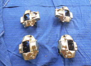 Front and rear brake calipers for Ferrari 208, 308 and Dino 246 models