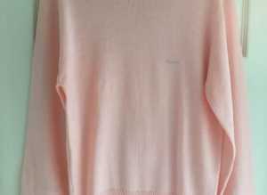 (468) Peach jumper, size small