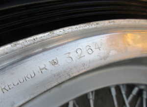 Wheel rims Borrani for Ferrari 250 Boano, Ellena,TdF,California,750 Monza