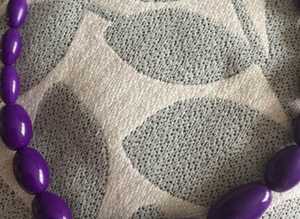 (539) Necklace - purple