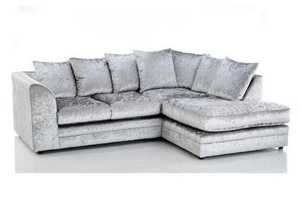 **Smart Living Brand New L-Shape Corner Couch - 2 & 3 Seater with Footstool