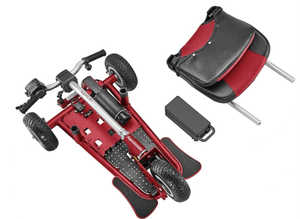 REDUCED: Supascoota SupaLite. New Lithium Batt. 20Stones. 10 Miles Range. Air Ok Carboot Mobility Scooter
