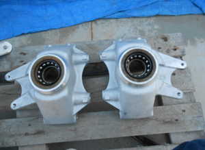Rear wheel hubs carrier for Lamborghini Murcielago