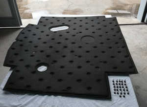 Front bonnet lining for Citroen SM