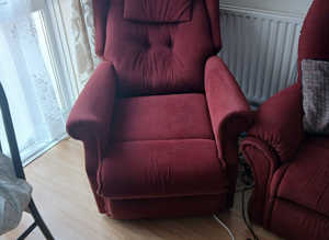 Electric reclining arm chair