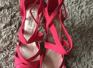 (465) New Look red shoes, size 8/42, new!