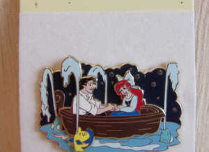 Disney Ariel & Eric little mermaid kiss the girl lt'd edt'n 350 pin 2011 RARE!!