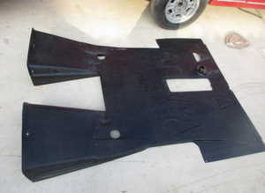 Underbody floor Ferrari F40 LM