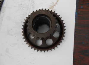 Triple central timing gear for Maserati Indy 4.2, Ghibli 4.7, Bora, Khamsin Quattroporte S1 and S2