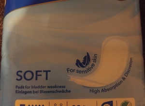 Attends soft bladder weakness pads x14 packs