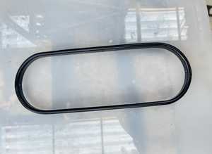 Exhaust surround rim for Ferrari F40