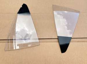 Rear side windows for Ferrari F40