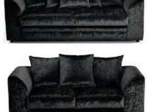 **Brand New Versatile Corner Couch - 3 & 2 Seater with Footstool Addition**